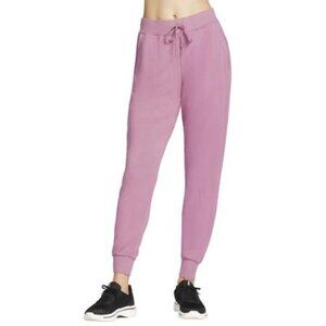 SOILED Skechers Women's Restful Yoga Joggers Activewear Pink Size XL $50 6C097